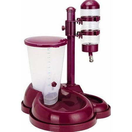 Pet Self Food and Water Feeder Dispenser for Dog and Cat  Walmart.com